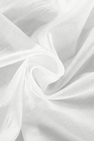 Ruffled Long-Sleeve Blouse