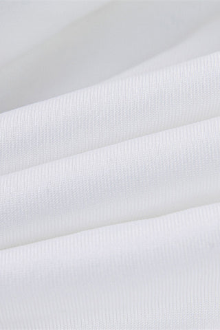 Strapless Tropical Maxi Skirt Set