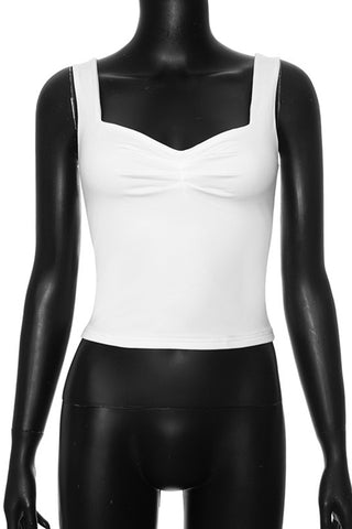 Ruched Detail Tank Top
