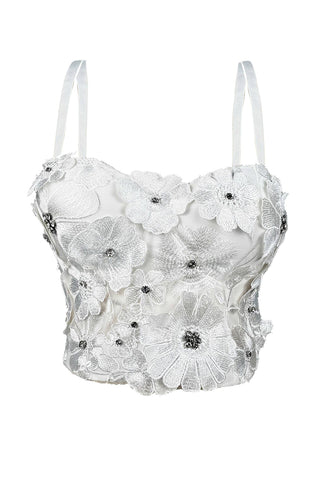 Floral Embellished Camisole Top