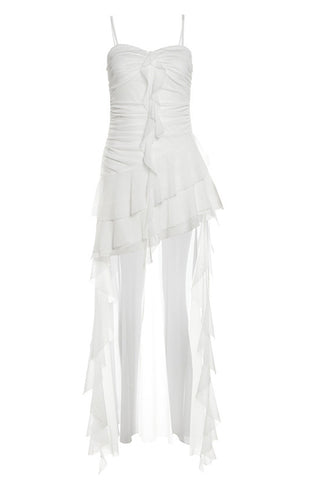 Layered Evening Maxi Dress