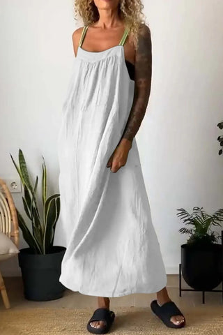 Relaxed Fit Sleeveless Dress