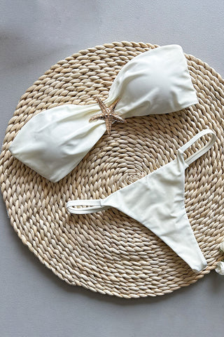 Starfish Embellished Bikini Set