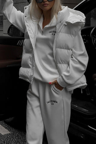 Zip-Up Puffer Vest for Versatile Layering