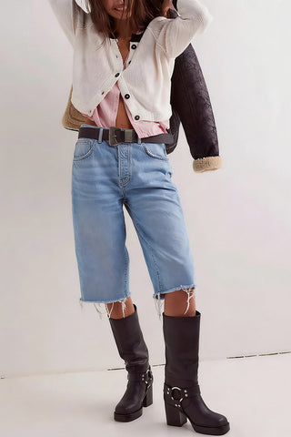 Classic Button-Front Cardigan
