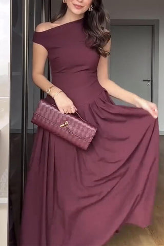 Elegant Pleated Casual Dress