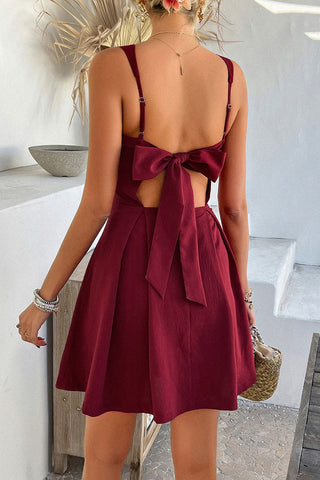 Square-Neck Sleeveless Sundress