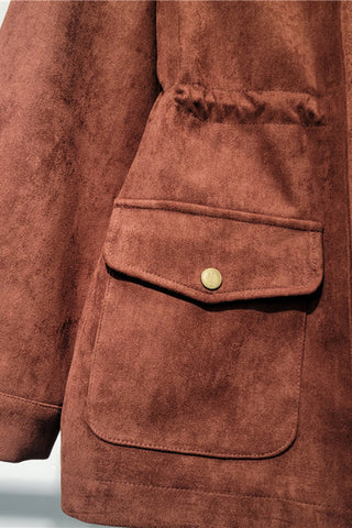 Versatile Utility Jacket with Pocket Details