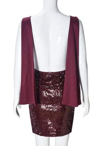 Sequin Sleeveless Mini Dress