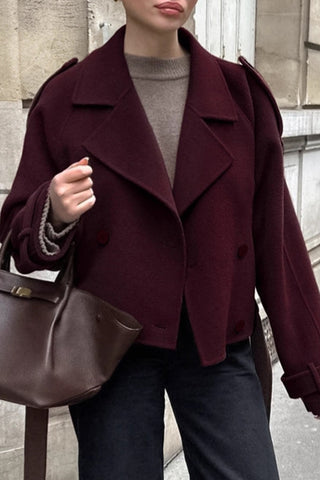 Double-Breasted Relaxed Fit Blazer