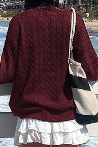 Cable-Knit Sweater for Effortless Style