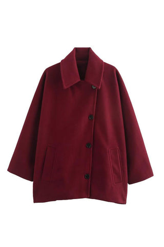 Classic Button-Front Blazer