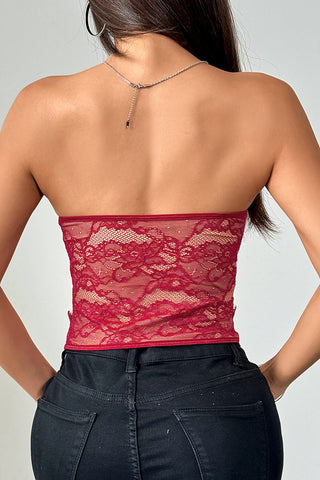 Lace Button-Front Camisole