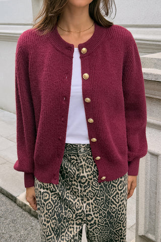 Chic Button-Down Cardigan