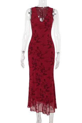 Elegant V-Neck Casual Dress