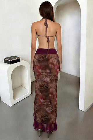 Stylish Two-Piece Skirt Set
