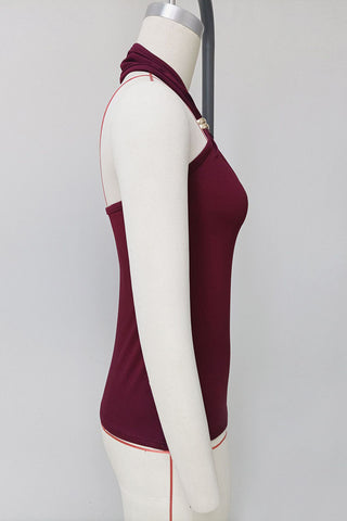 Keyhole Halter Top