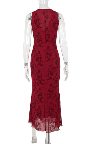 Elegant V-Neck Casual Dress