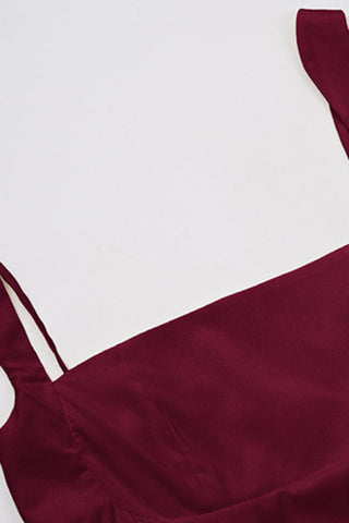 Square-Neck Sleeveless Sundress