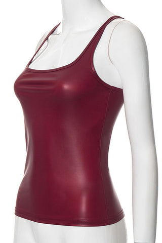 Sleek Square-Neck Tank Top