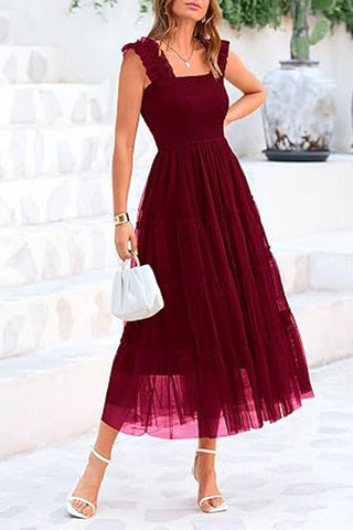 Elegant Tiered Sundress