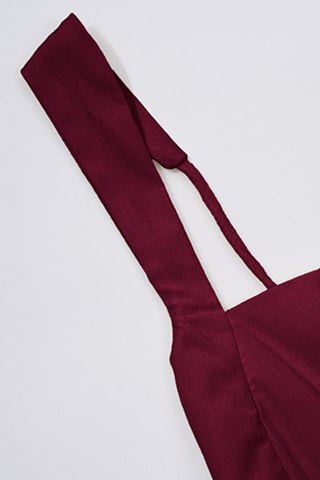 Square-Neck Sleeveless Sundress