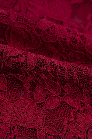 Off-Shoulder Lace Blouse