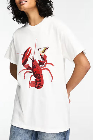 Fruit Graphic Oversized T-Shirt