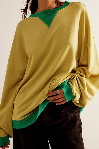 Oversized Casual Pullover Top