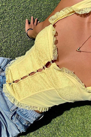 Button-Detail Camisole Top