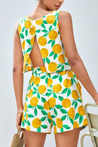 Citrus Cami & Shorts Set