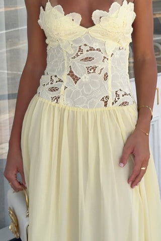 Elegant Lace Evening Gown