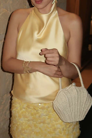 Chic Halter Neck Tank Top