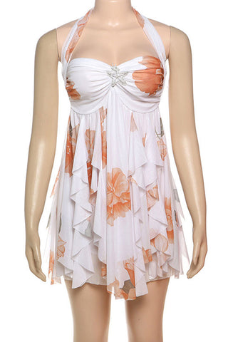 Strapless Ruffle Sundress