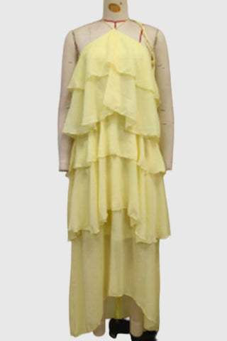 Layered Ruffle Casual Dress