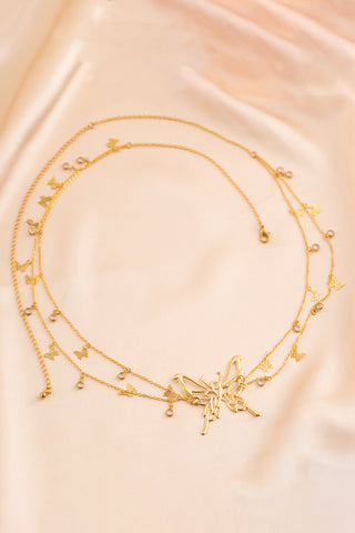 Delicate Butterfly Waist Chain