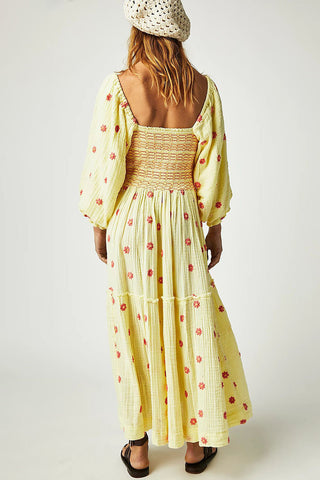 Floral Smocked Dress