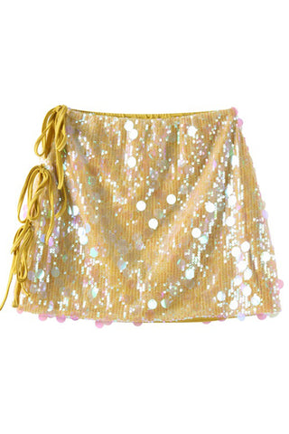 Sequin Mini Skirt for Night Out