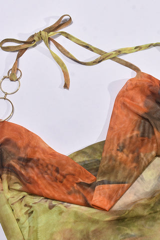 Vibrant Ruched Sundress