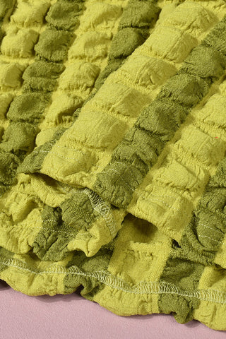 Striped Strapless Cutout Midi Dress