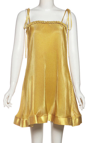 Chic Tie-Strap Mini Dress