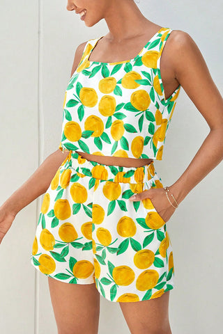 Citrus Cami & Shorts Set