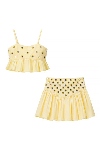 Polka Dot Spaghetti Strap Set