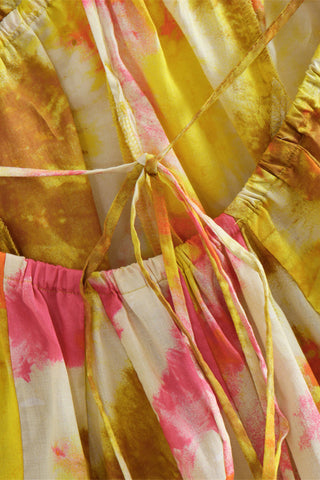 Halter Neck Tie-Dye Dress