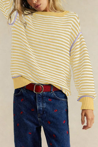 Striped Oversized Sweater