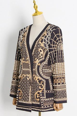 Embellished Statement Blazer