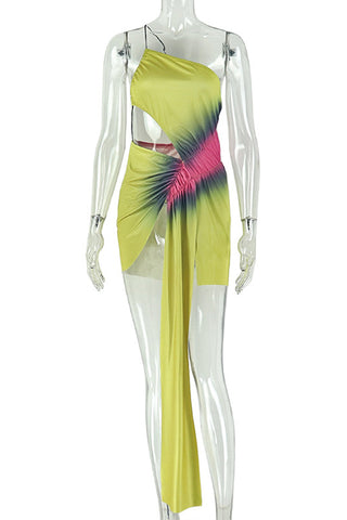 One-Shoulder Casual Dress