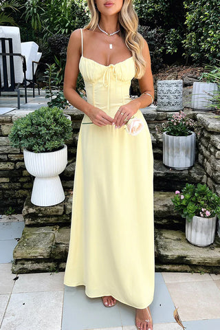 Spaghetti Strap Maxi Dress