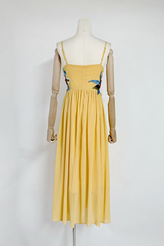 Floral Detail Midi Dress