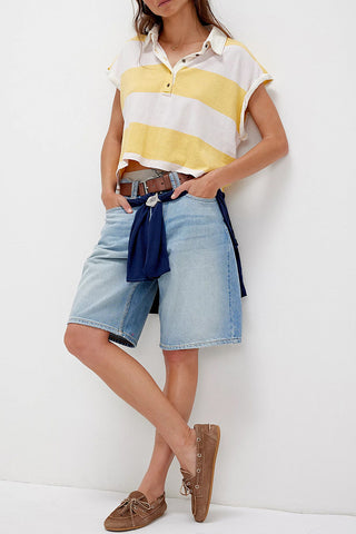 Striped Polo T-Shirt